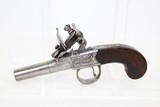 BRACE of BRITISH Antique FLINTLOCK .44 Cal Pistols - 2 of 25