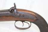 Antique J.A. BLAKE & CO. Double Barrel SxS Pistol - 3 of 12