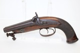 Antique J.A. BLAKE & CO. Double Barrel SxS Pistol - 1 of 12