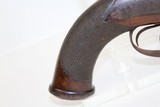 Antique J.A. BLAKE & CO. Double Barrel SxS Pistol - 10 of 12