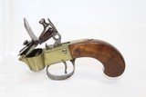 Antique FLINTLOCK Pistol-Form FIRE TINDER Lighter - 1 of 7