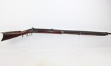 HEAVY BARREL Antique PLAINS Rifle in .50 CALIBER - 2 of 11