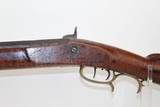HEAVY BARREL Antique PLAINS Rifle in .50 CALIBER - 9 of 11