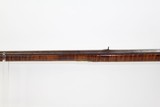 SIGNED Antique Full-Stock FLINTLOCK Long Rifle - 12 of 13