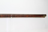 SIGNED Antique Full-Stock FLINTLOCK Long Rifle - 6 of 13