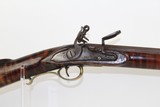 SIGNED Antique Full-Stock FLINTLOCK Long Rifle - 4 of 13