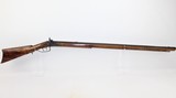 1840s Antique “POOR BOY” Appalachian Long Rifle - 2 of 14