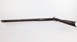 Maker Marked ANTIQUE Percussion AMERICAN LONG RIFLE - 8 of 12