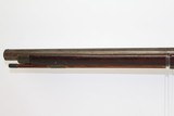 Maker Marked ANTIQUE Percussion AMERICAN LONG RIFLE - 12 of 12