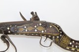 ORNATE AFGHAN JEZAIL Anglo-Afghan War FLINTLOCK - 14 of 16