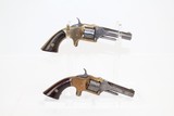PAIR of ENGRAVED Antique MANHATTAN .22 Revolvers - 3 of 25