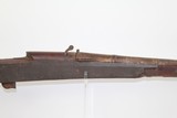 1700s Antique MUGHAL MATCHLOCK Smooth Bore MUSKET - 3 of 14