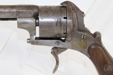 SPANISH Antique UNZUETA F HIJOS Pinfire Revolver - 3 of 10