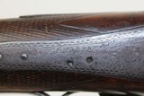 BRITISH Antique JOSEPH MANTON SxS Shotgun - 11 of 16