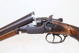 ?BELGIAN “T. BARKER” Double Barrel Hammer Shotgun - 10 of 20