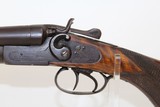 ?BELGIAN “T. BARKER” Double Barrel Hammer Shotgun - 4 of 20