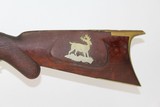 Antique JE Harder PENNSYLVANIA HALF STOCK Rifle - 11 of 14