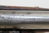“LONDON” Marked Antique FLINTLOCK Fusil - 9 of 16