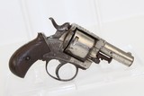 BELGIAN Antique “EUREKA BULL DOG” Revolver - 11 of 14