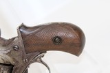 BELGIAN Antique “EUREKA BULL DOG” Revolver - 2 of 14