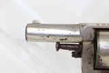 BELGIAN Antique “EUREKA BULL DOG” Revolver - 4 of 14