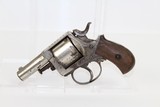 BELGIAN Antique “EUREKA BULL DOG” Revolver - 1 of 14
