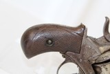 BELGIAN Antique “EUREKA BULL DOG” Revolver - 12 of 14