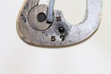 Unique CIVIL WAR Antique Brooklyn SLOCUM Revolver - 6 of 12