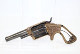 Unique CIVIL WAR Antique Brooklyn SLOCUM Revolver - 1 of 12