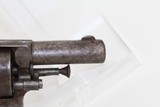 BELGIAN Antique “British Bull-Dog” Style Revolver - 12 of 12