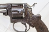 BELGIAN Antique “BRITISH BULL-DOG” Revolver - 3 of 11