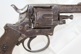 BELGIAN Antique “BRITISH BULL-DOG” Revolver - 10 of 11