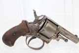 BELGIAN Antique “British Bull-Dog” Revolver - 10 of 13