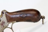 19th Century BELGIAN Antique PINFIRE Revolver - 2 of 9