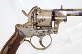 19th Century BELGIAN Antique PINFIRE Revolver - 8 of 9