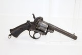 BELGIAN Antique PINFIRE Revolver - 6 of 9