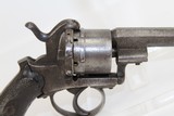 BELGIAN Antique PINFIRE Revolver - 8 of 9