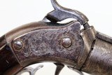 RARE Pre-CIVIL WAR Antique MASSACHUSETTS Revolver - 5 of 12