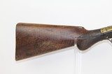 Engraved BELGIAN Double Barrel SxS Hammer Shotgun - 12 of 15