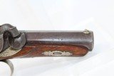 Circa 1850s Antique DERINGER Percussion Pistol - 4 of 13