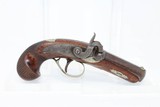 Circa 1850s Antique DERINGER Percussion Pistol - 1 of 13