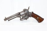Nice EUROPEAN Antique 7.65mm PINFIRE Revolver - 1 of 9