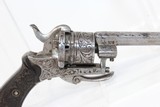 Ornate LEIGE Proofed Antique 5.5mm PINFIRE Revolver - 13 of 14