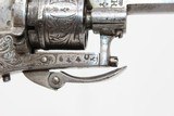 Ornate LEIGE Proofed Antique 5.5mm PINFIRE Revolver - 7 of 14