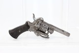 Ornate LEIGE Proofed Antique 5.5mm PINFIRE Revolver - 11 of 14