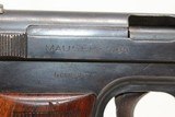 WWII GERMAN Mauser Model 1934 Semi-Auto Pistol - 5 of 13