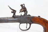 Ornate Antique BUNNEY of LONDON FLINTLOCK Pistol - 3 of 11