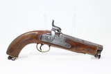 VICTORIAN BRITISH Antique “COAST GUARD” Pistol - 1 of 12