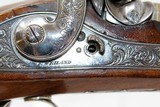 Nicely ENGRAVED “Weiland” Percussion Target Pistol - 5 of 13