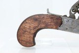 “LONDON” Marked Antique FLINTLOCK Pocket Pistol - 2 of 10